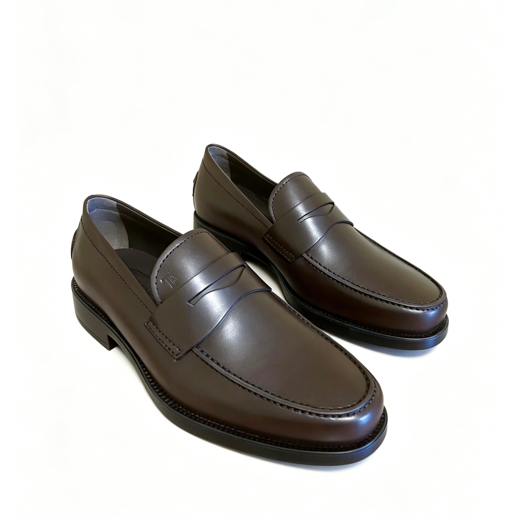 Tod’s Mocassini Uomo Gomma Testa Moro Taglia 40 EU6