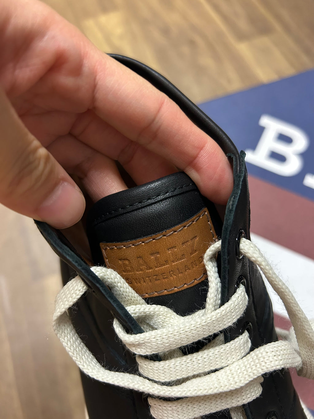 Scarpe Uomo sneakers alte originali Bally Savio /00 Calf Plain