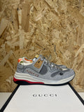 Sneakers Gucci Ultrapace 36 Donna Cod. 602228 | Glitter Argento