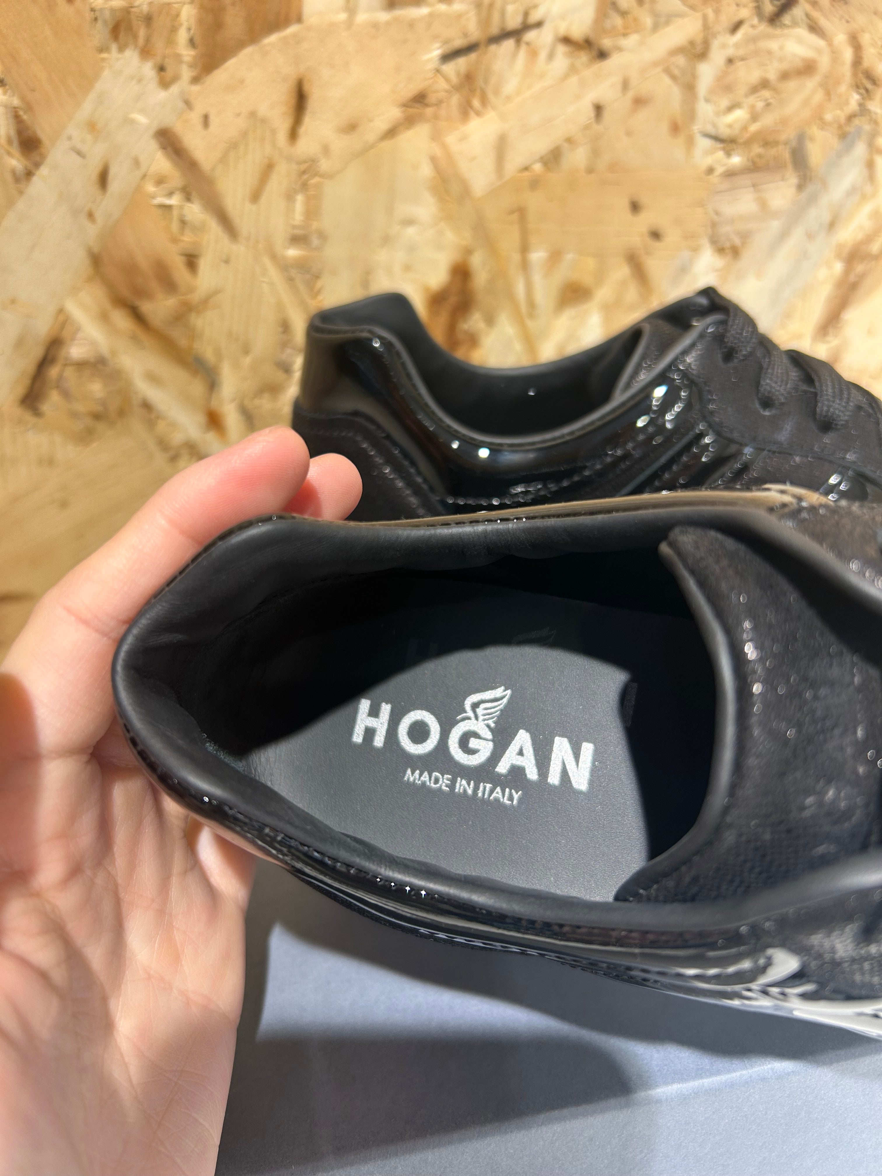 Hogan MIDI H222 Scarpe da Donna Taglia 36.5 nero