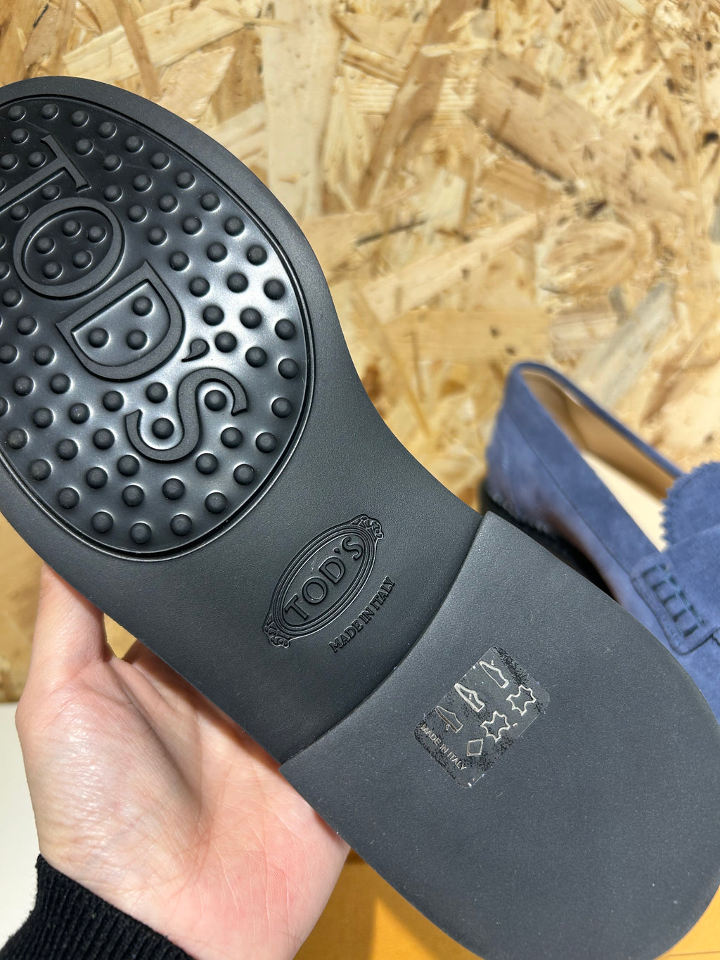 Tod’s Scarpe da donna mocassino Taglia 36.5 blu camoscio