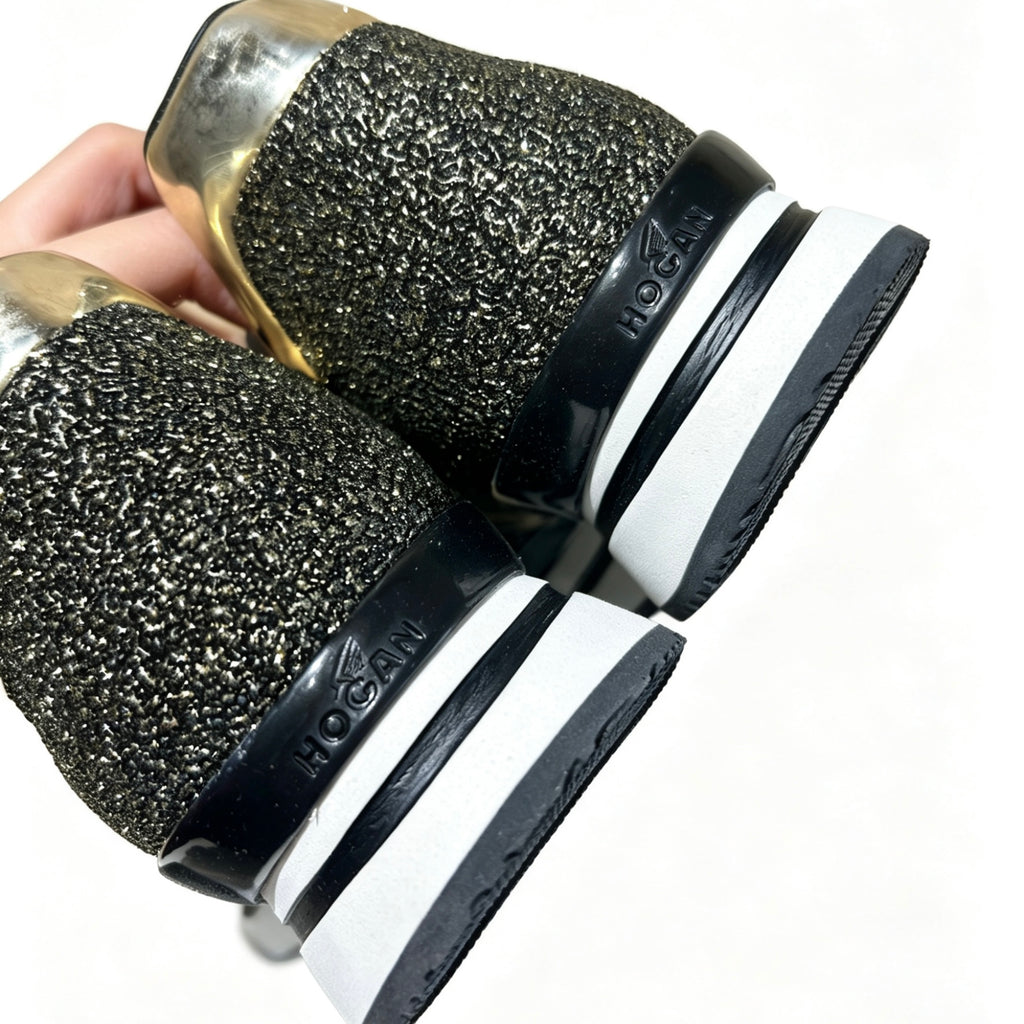 Sneakers donna Hogan modello iconico H222 Allacciato H Grande