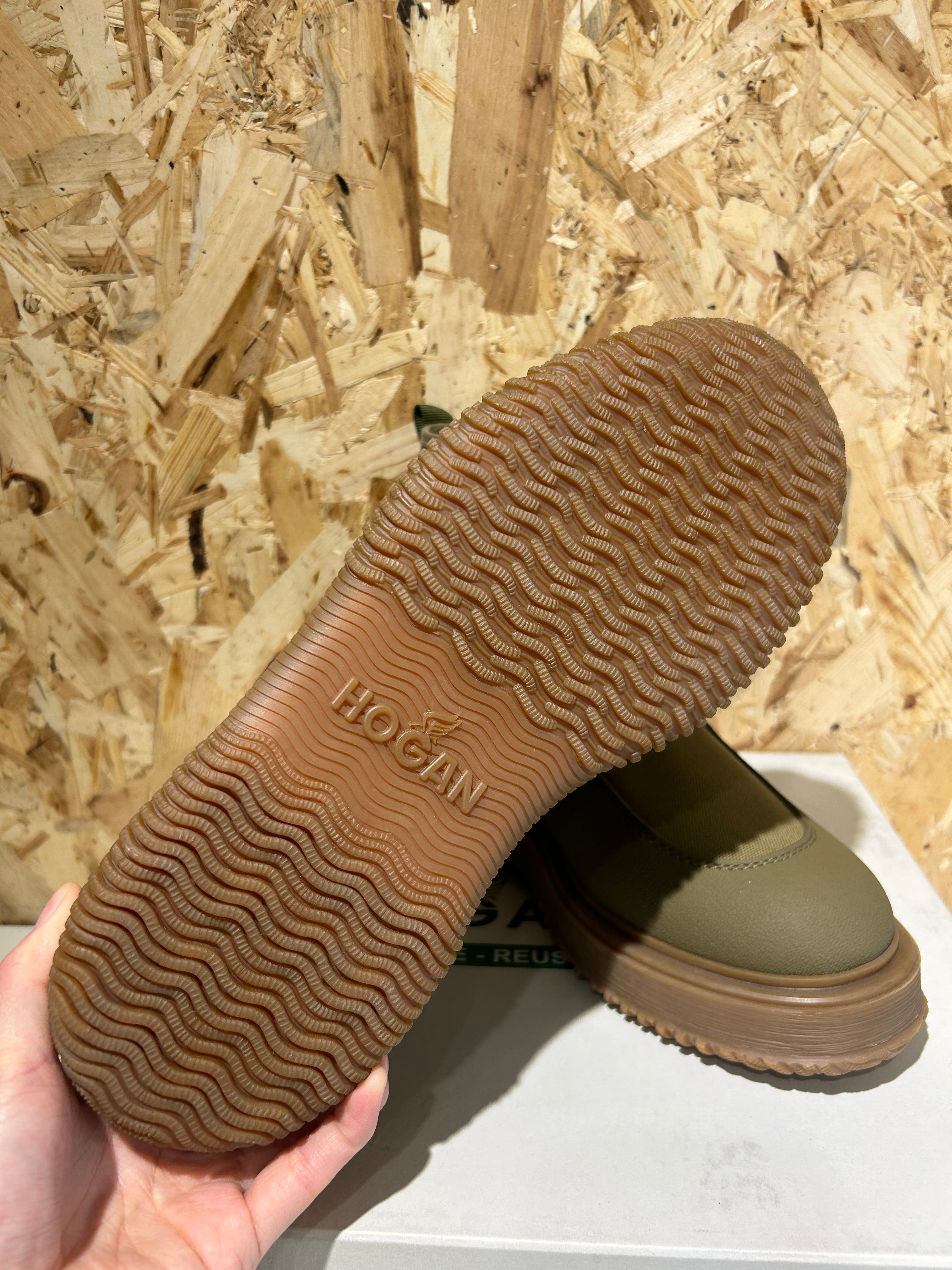 Hogan 3R QW6 Scarpe da uomo Canvas EU7 Taglia 41