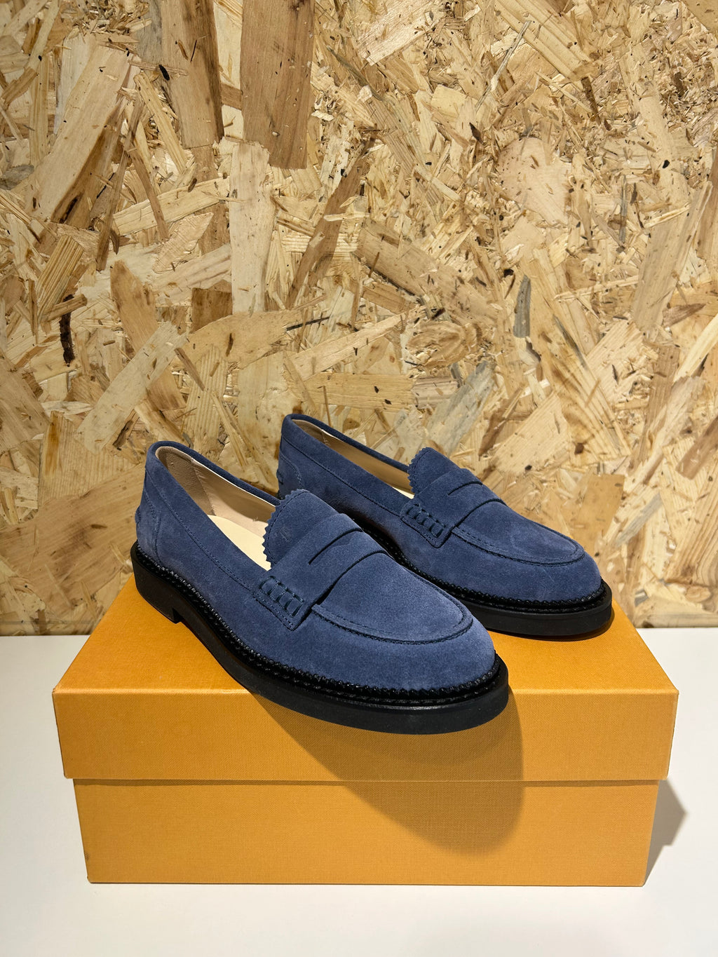 Tod’s Scarpe da donna mocassino Taglia 36.5 blu camoscio