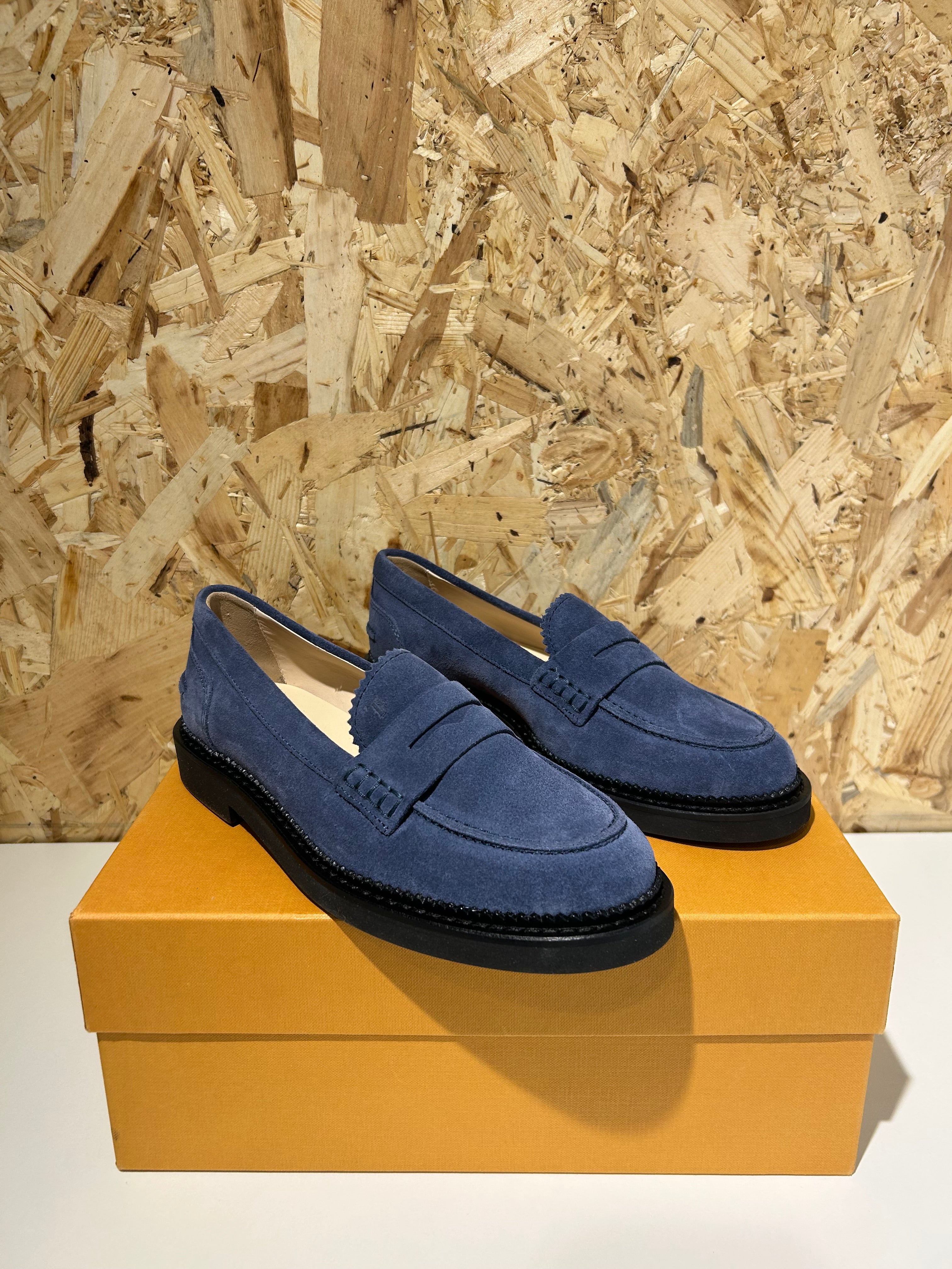 Tod’s Scarpe da donna mocassino Taglia 36.5 blu camoscio