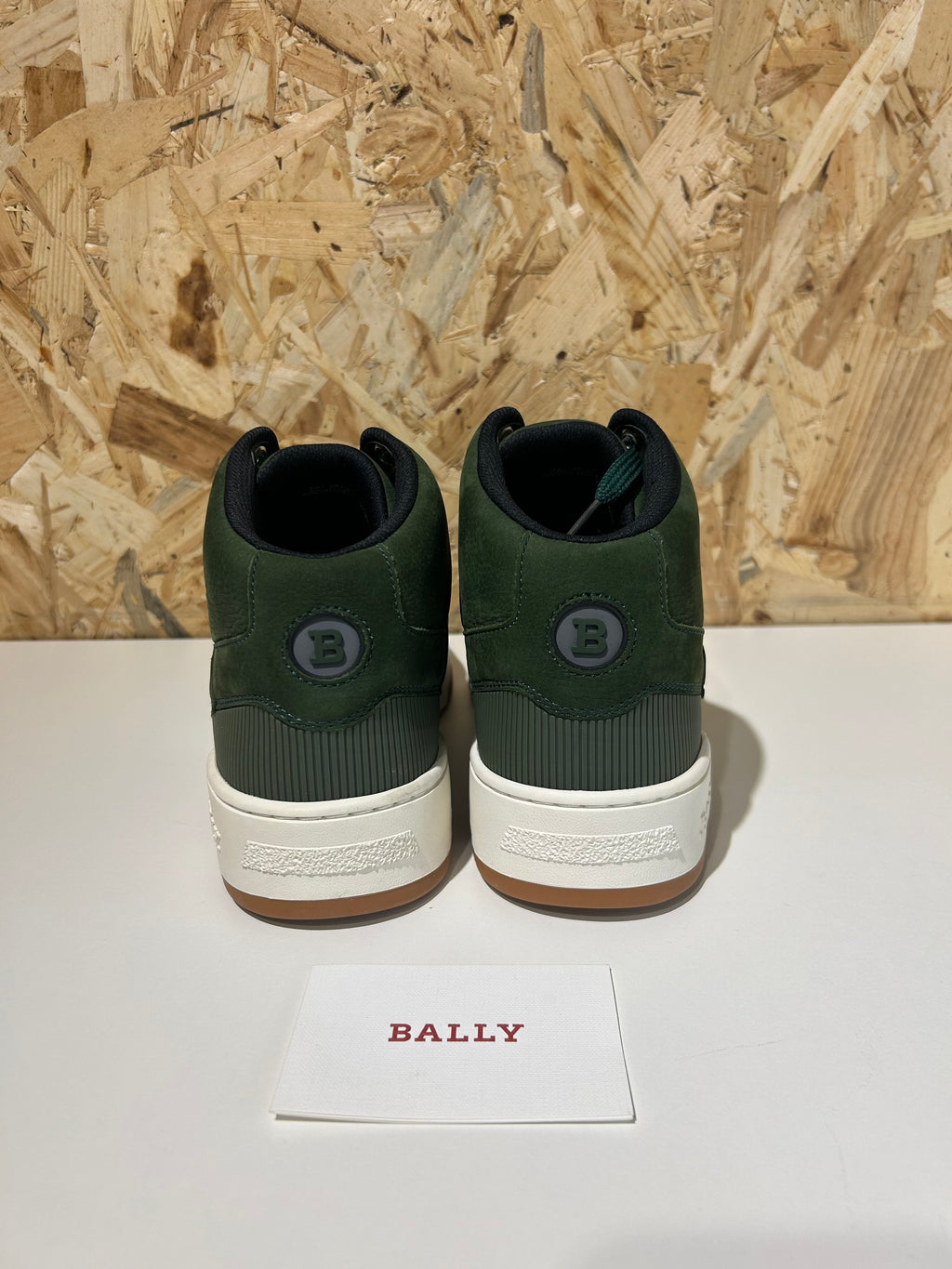 Bally scarpe da uomo verde scuro Taglia 40 EU6