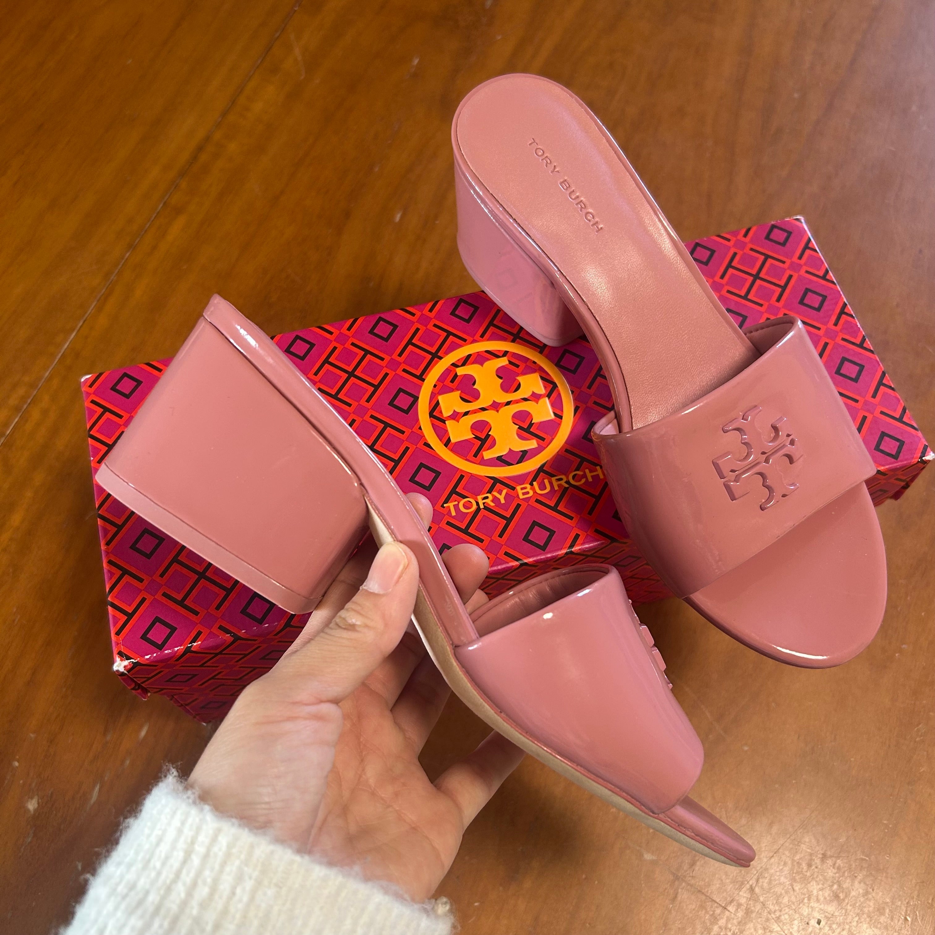 Tory Burch sandali donna rosa us6.5 EU37