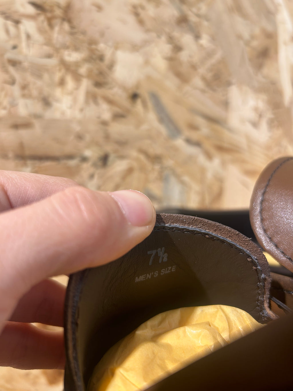 Tod’s D9C scarpe da uomo Mocassino Cacao EU7.5 Taglia 41.5