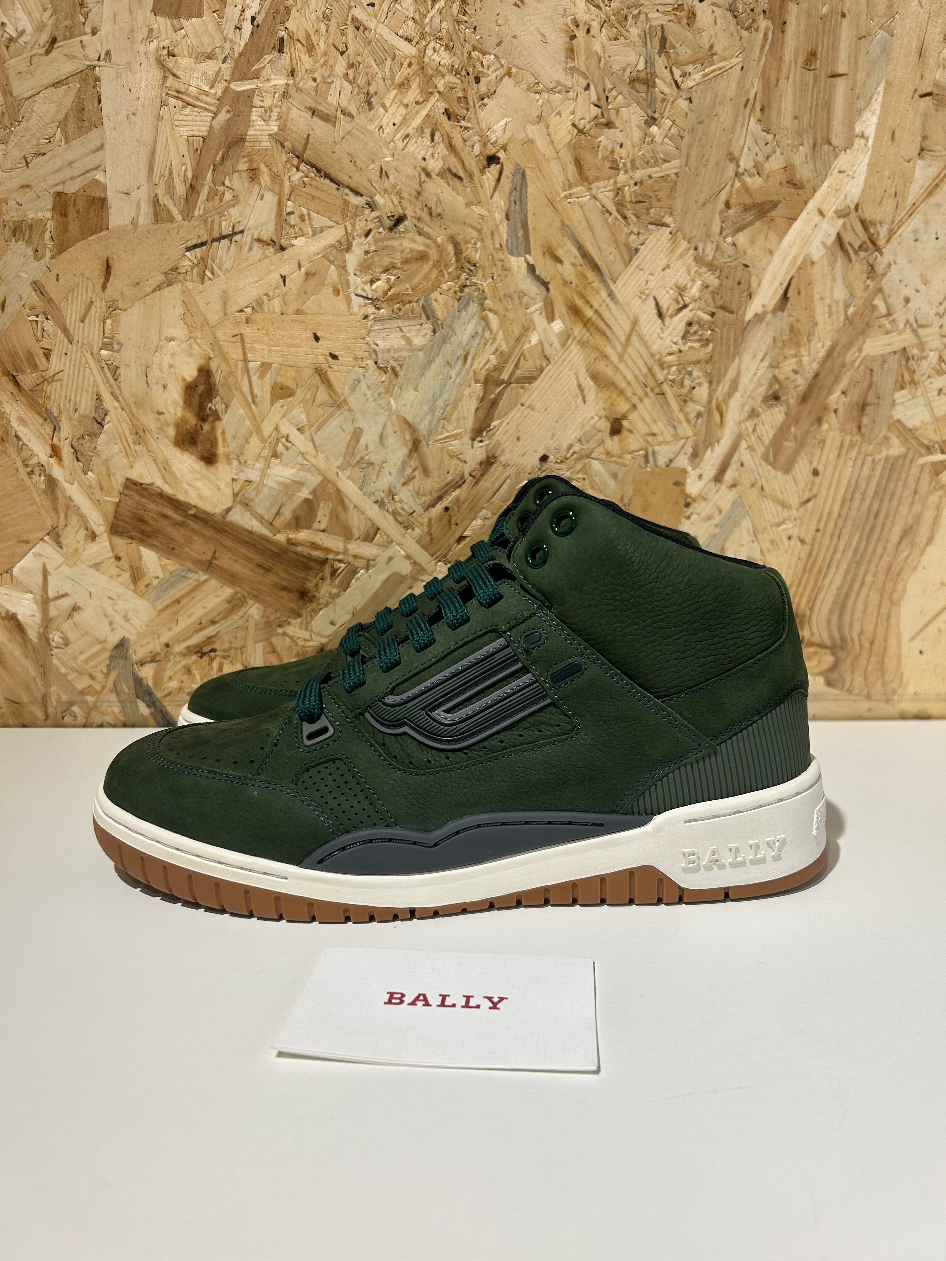 Bally scarpe da uomo verde scuro Taglia 40 EU6