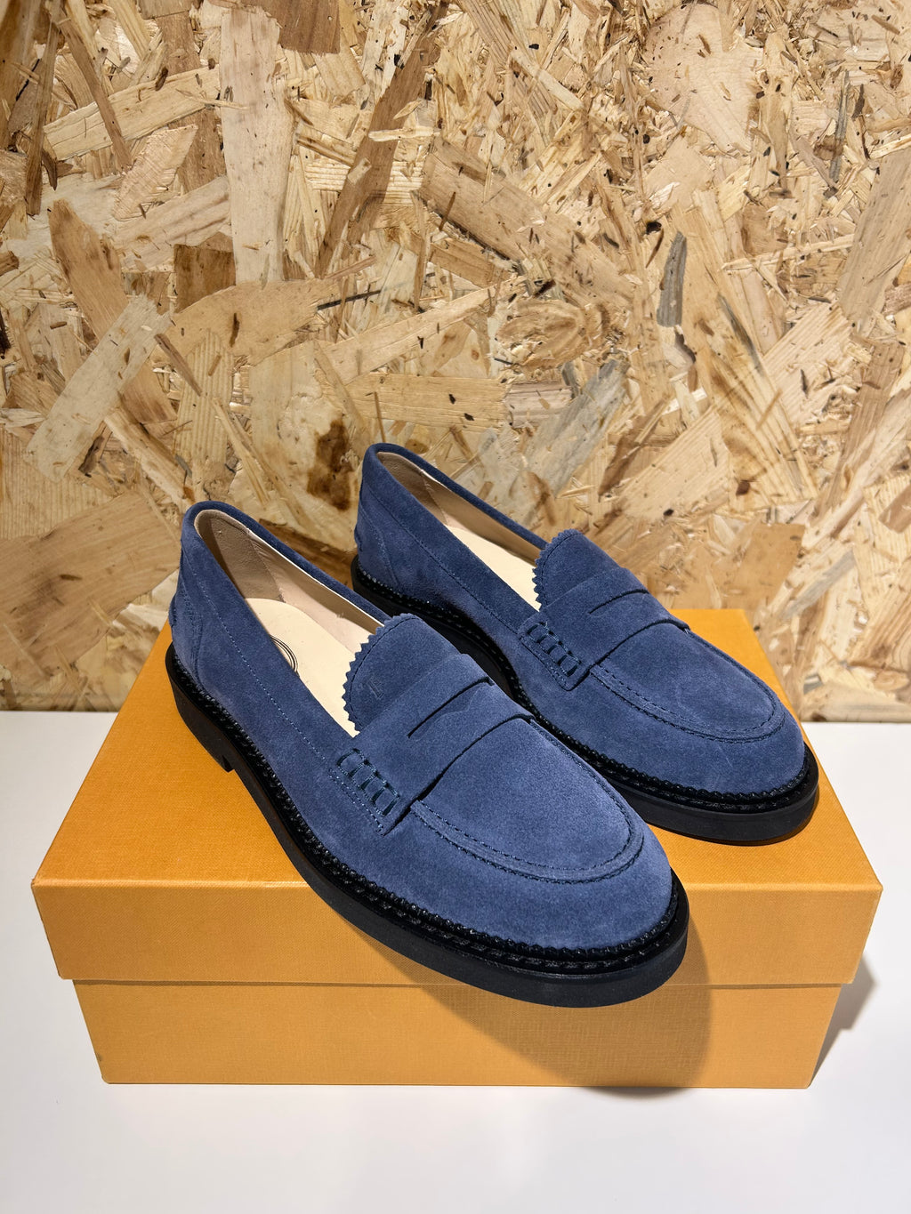 Tod’s Scarpe da donna mocassino Taglia 36.5 blu camoscio