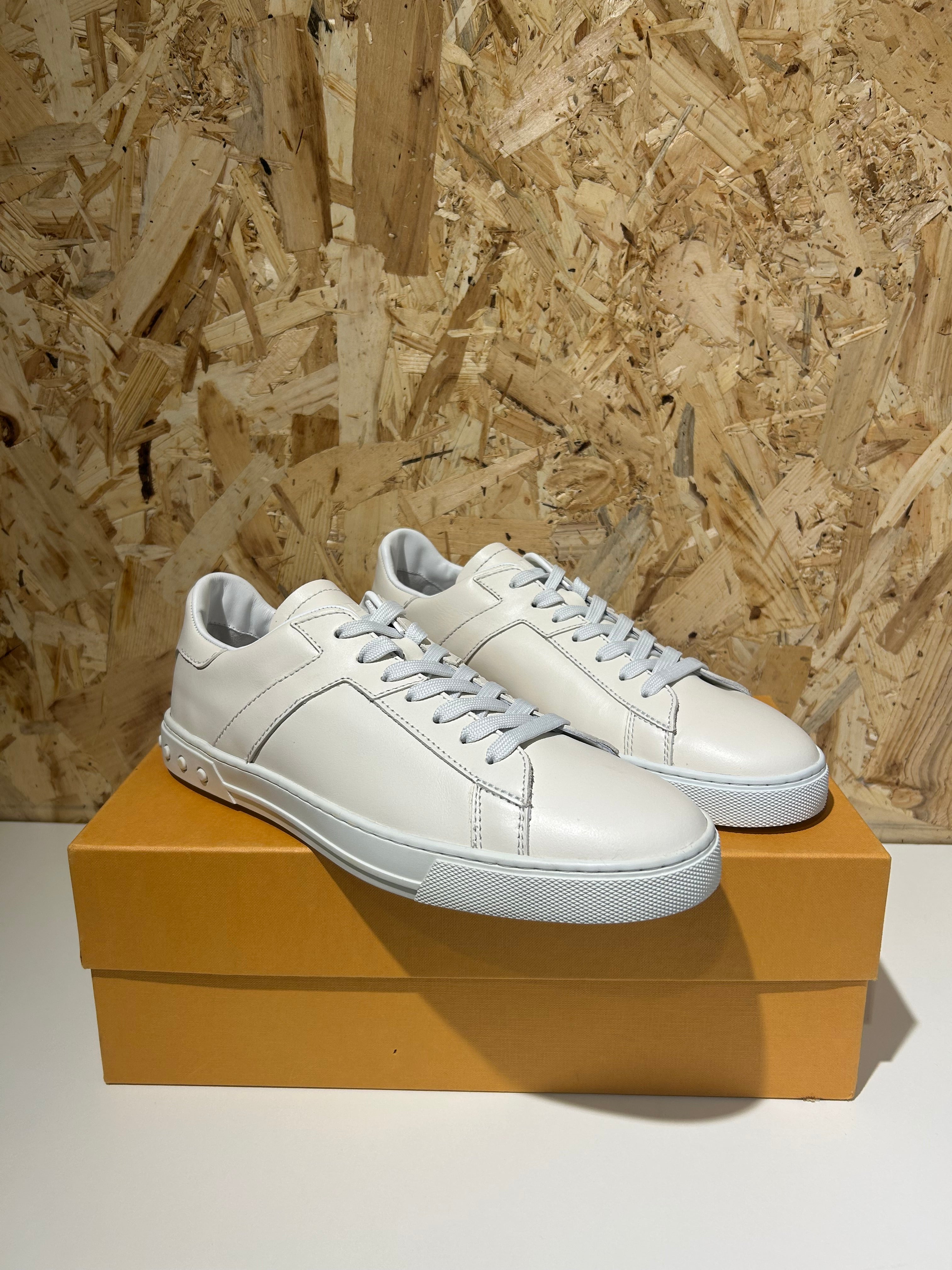 Tod’s scarpe da uomo panna EU8.5 Taglia 42.5