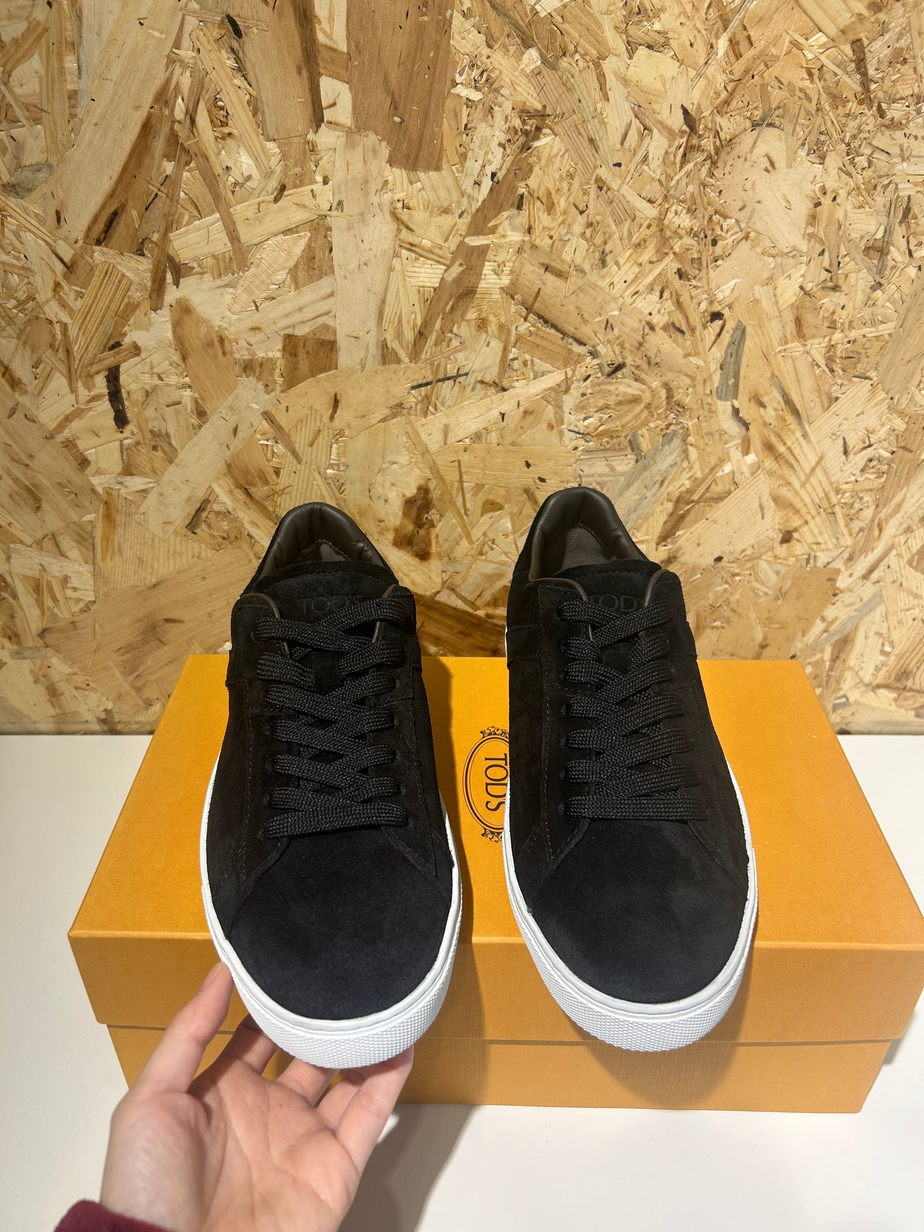 Tod’s scarpe da uomo HG0 Nero EU7.5 Taglia 41.5