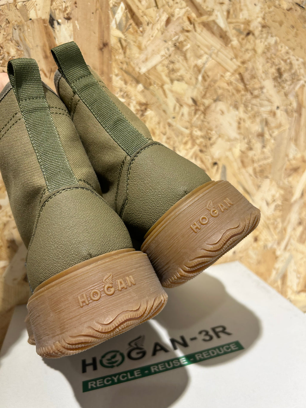 Hogan 3R QW6 Scarpe da uomo Canvas EU7 Taglia 41