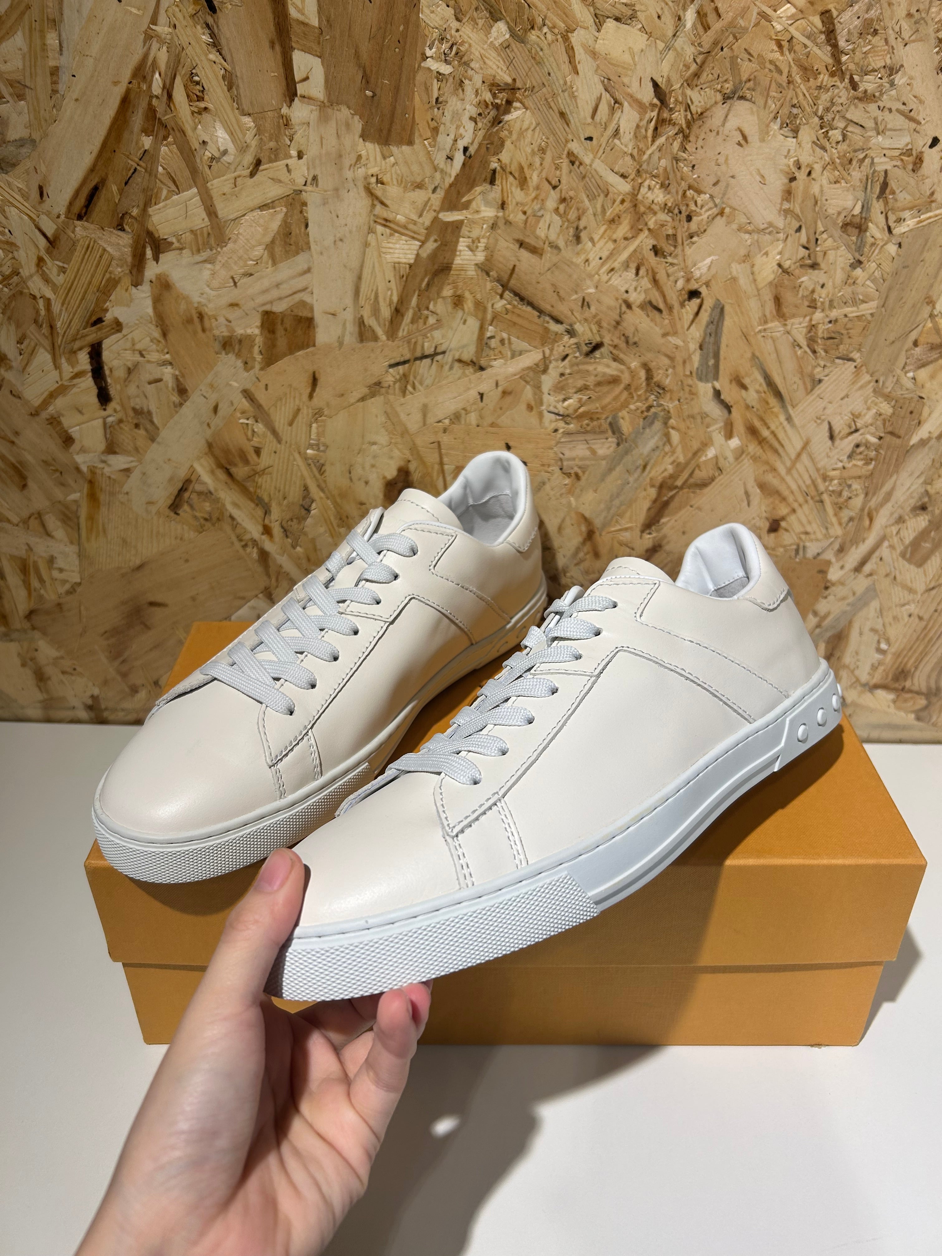 Tod’s scarpe da uomo panna EU8.5 Taglia 42.5